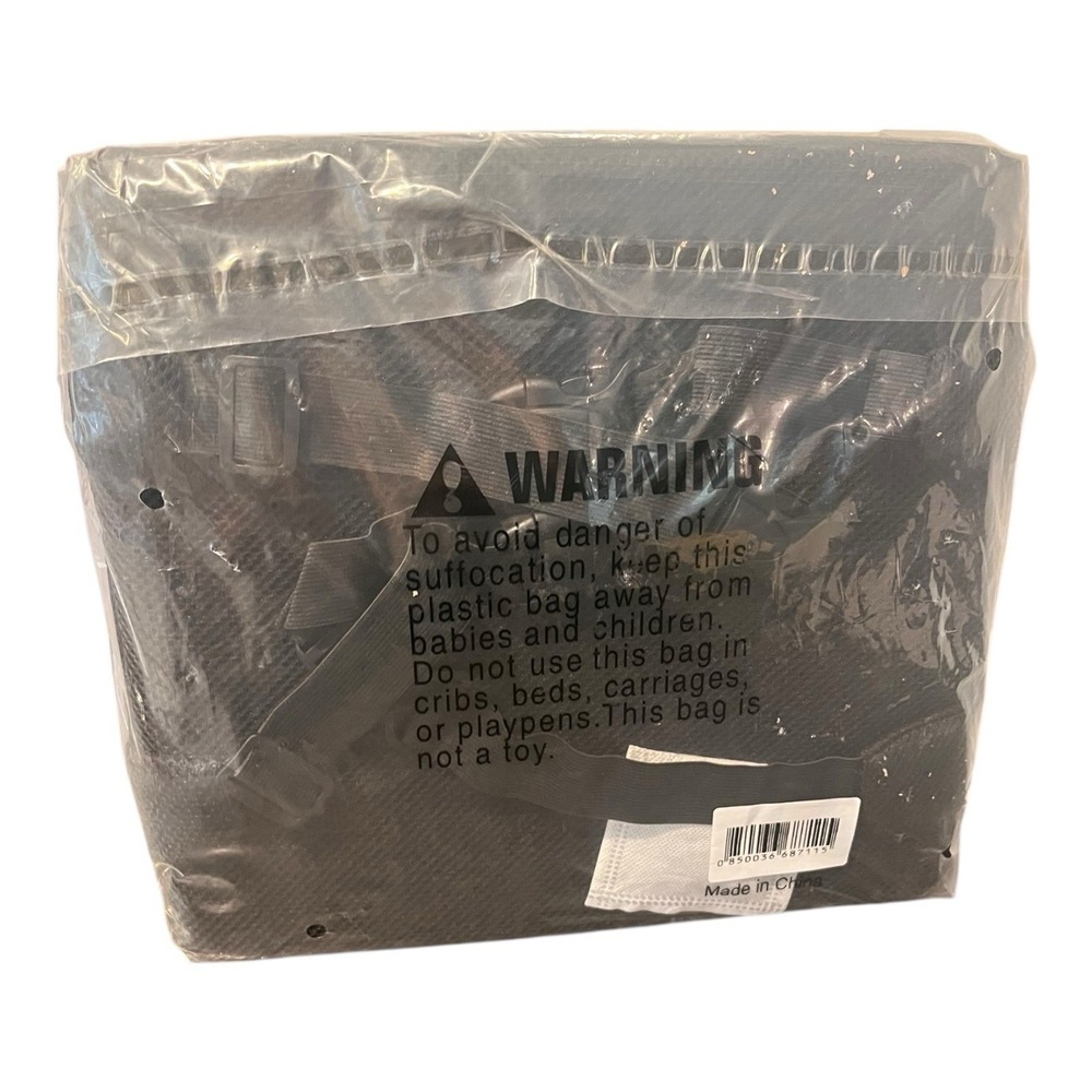Bontill Memory Foam Lumbar Support Pillow Cushion Black Mesh Adjustabe Strap - Picture 2 of 3